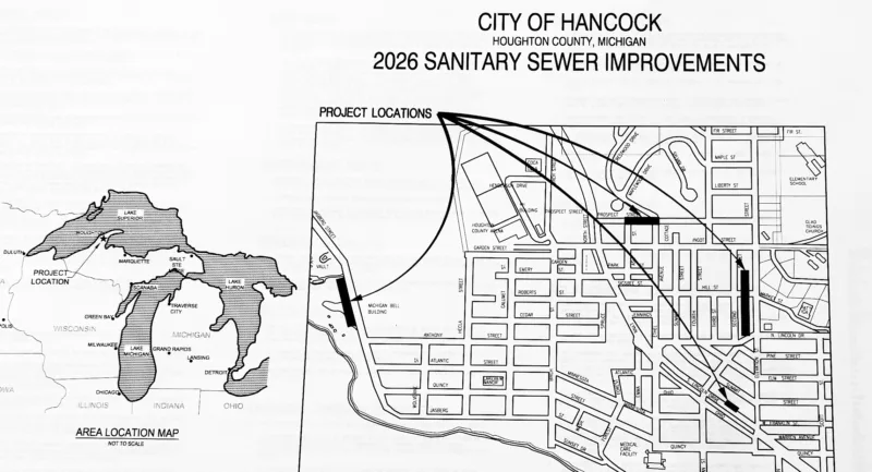 Hancock to fix sewer lines